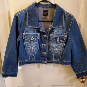 Cropped Denim Jacket